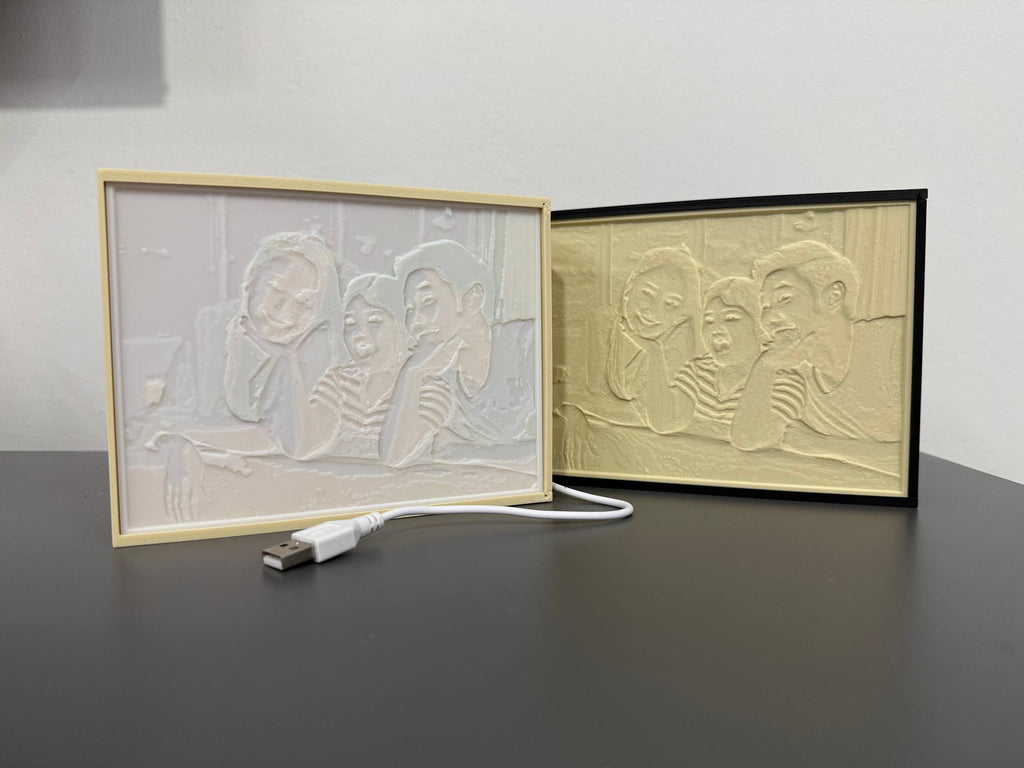 Multi-Colour Lithophane Light Box